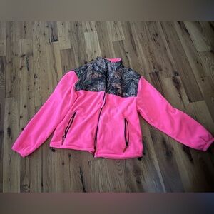 Brite Pink camo jacket
